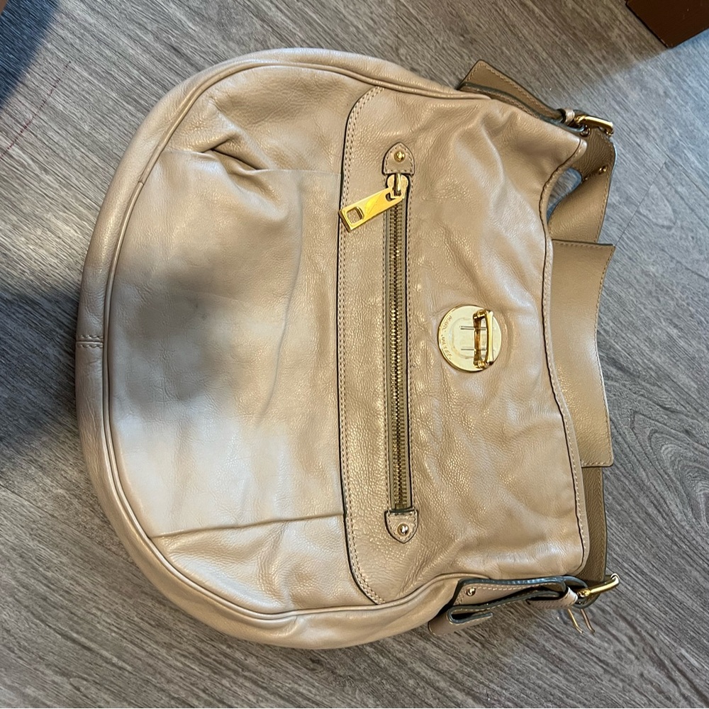 Marc Jacobs Shoulder Hobo Sheep Skin Leather Bag - image 7